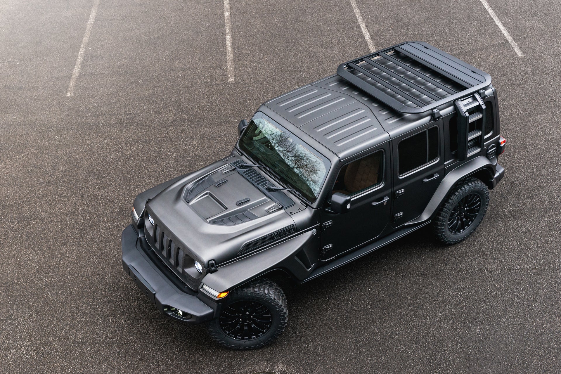 JEEP WRANGLER JL (2018 Onwards) Iron Man Vented Bonnet - Image 3