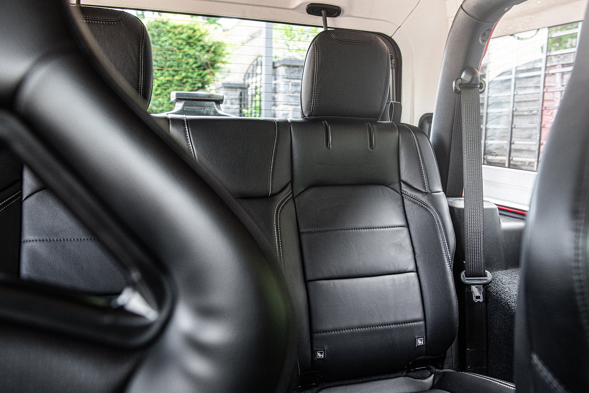 Jeep Wrangler JL (2018 Onwards) Lightweight Vegan Leather Heritage Sport Seats - Image 28