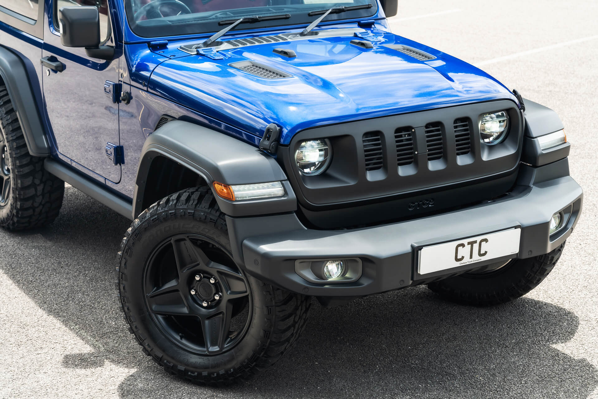 JEEP WRANGLER JL (2018 Onwards) SLIMLINE 4 SLOT FRONT GRILLE - Image 36