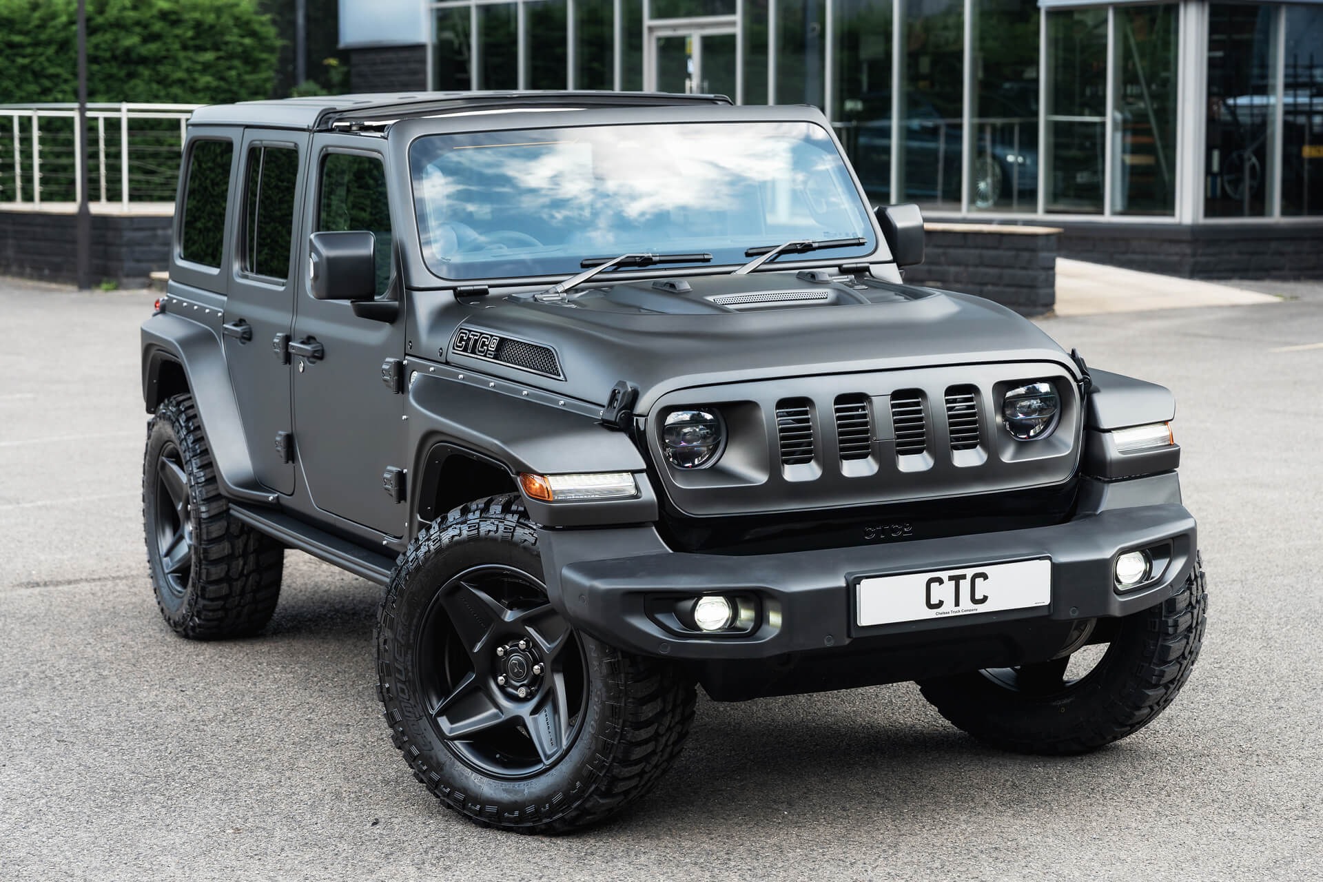 JEEP WRANGLER JL (2018 Onwards) SLIMLINE 4 SLOT FRONT GRILLE - Image 6