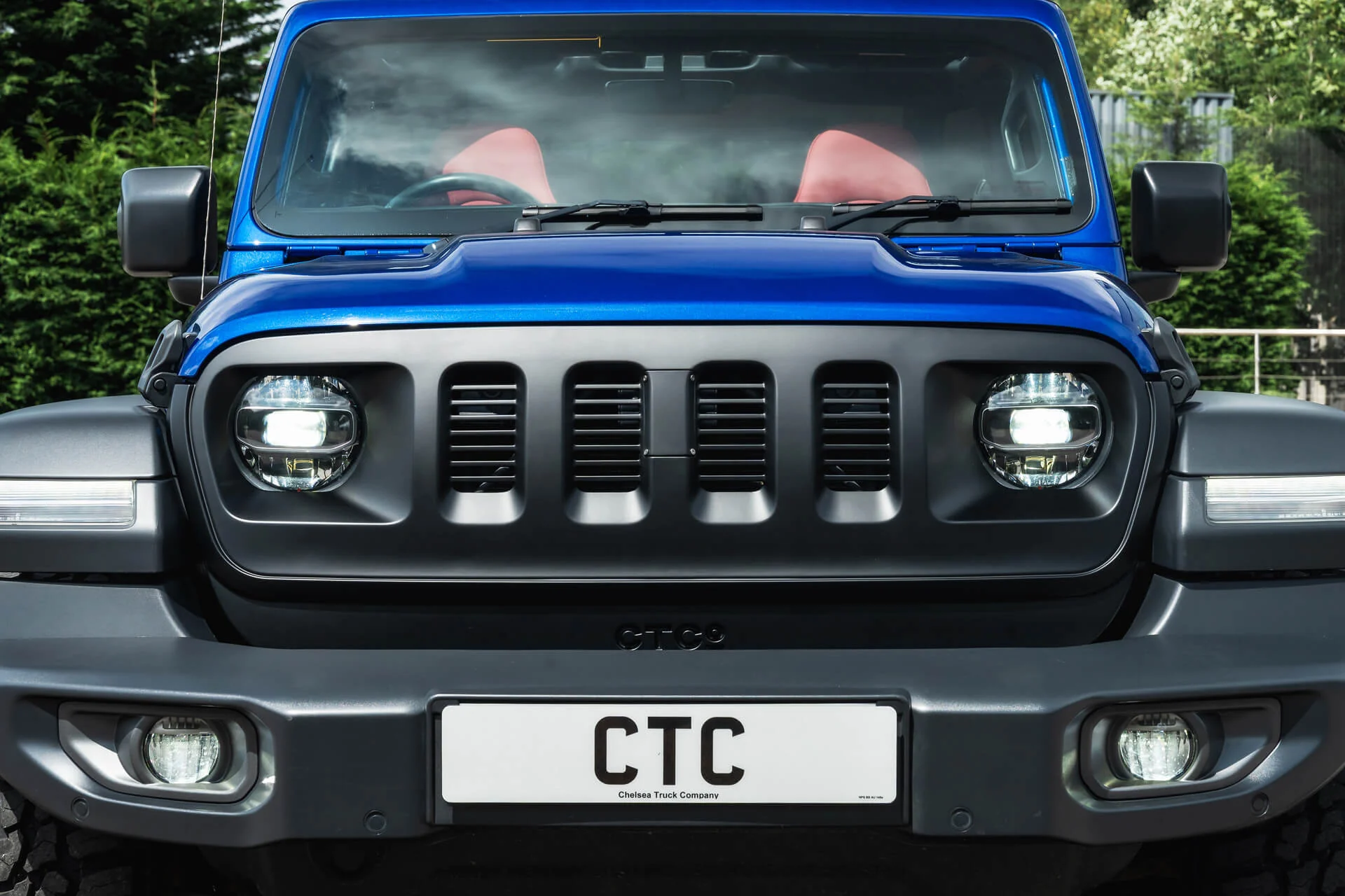 JEEP WRANGLER JL (2018 Onwards) SLIMLINE 4 SLOT FRONT GRILLE - Image 9