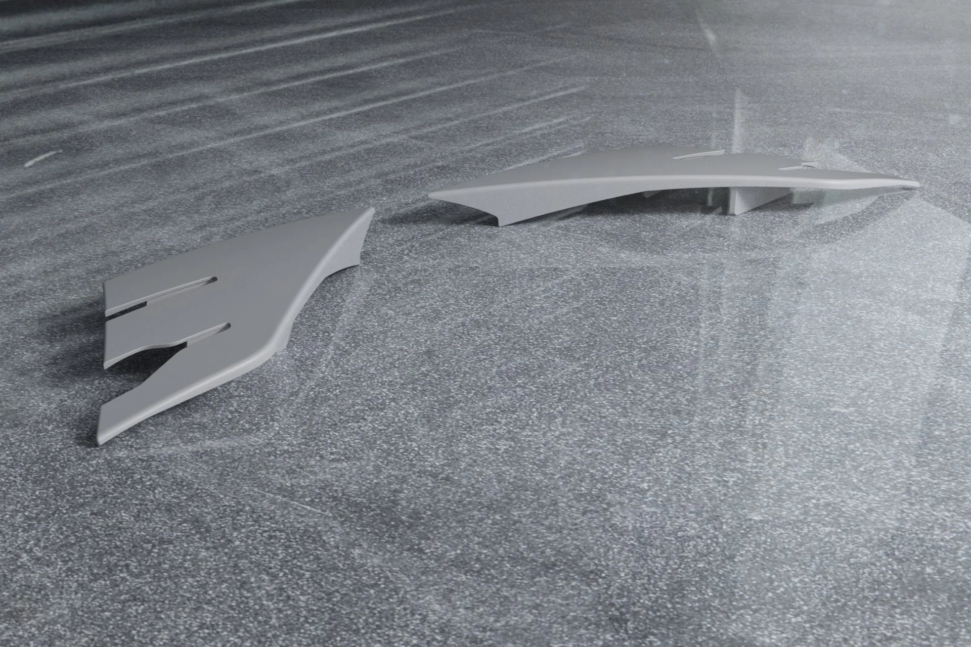 Lamborghini Urus (2018 Onwards) ABS Front Vent Winglets - Image 3