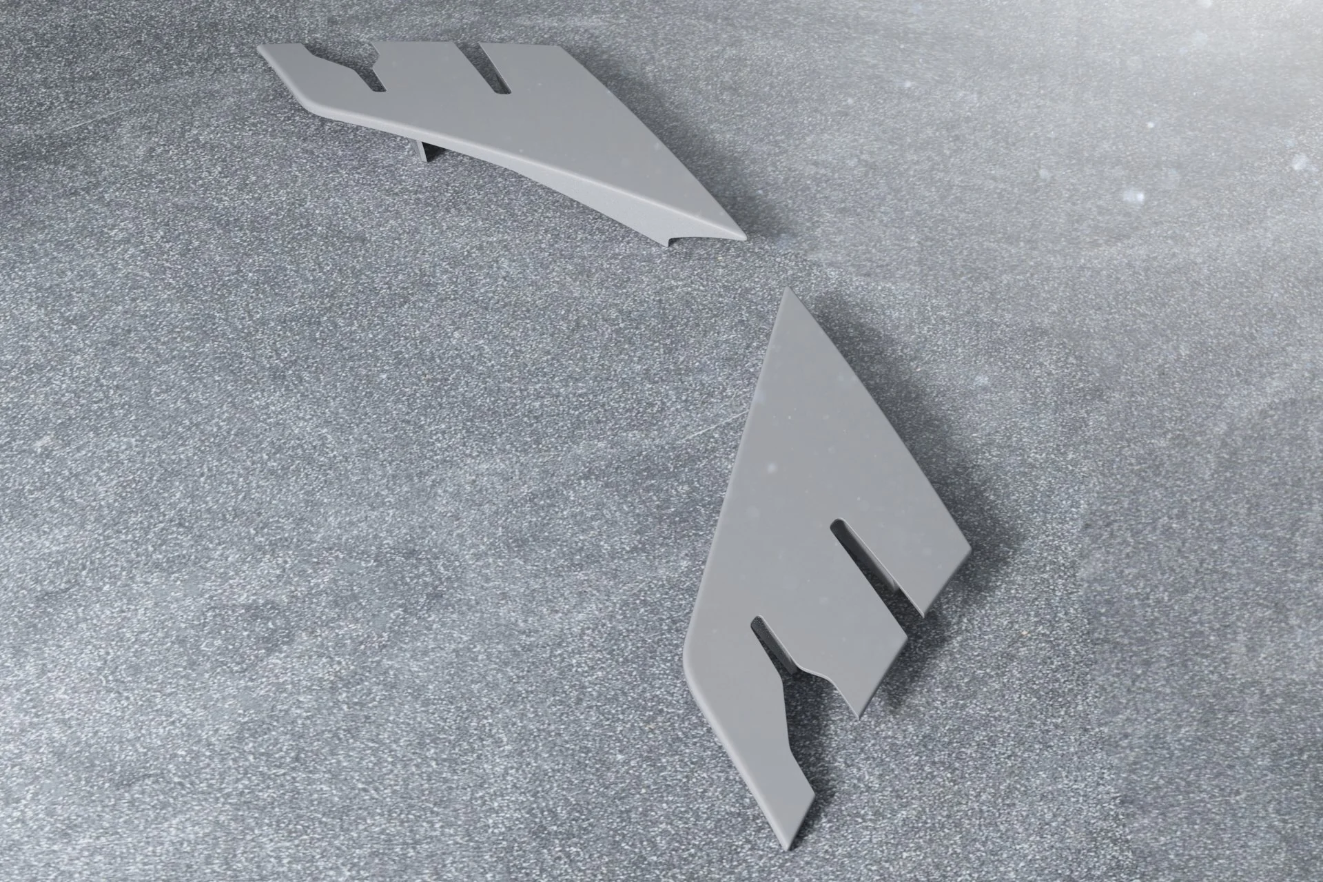 Lamborghini Urus (2018 Onwards) ABS Front Vent Winglets - Image 4