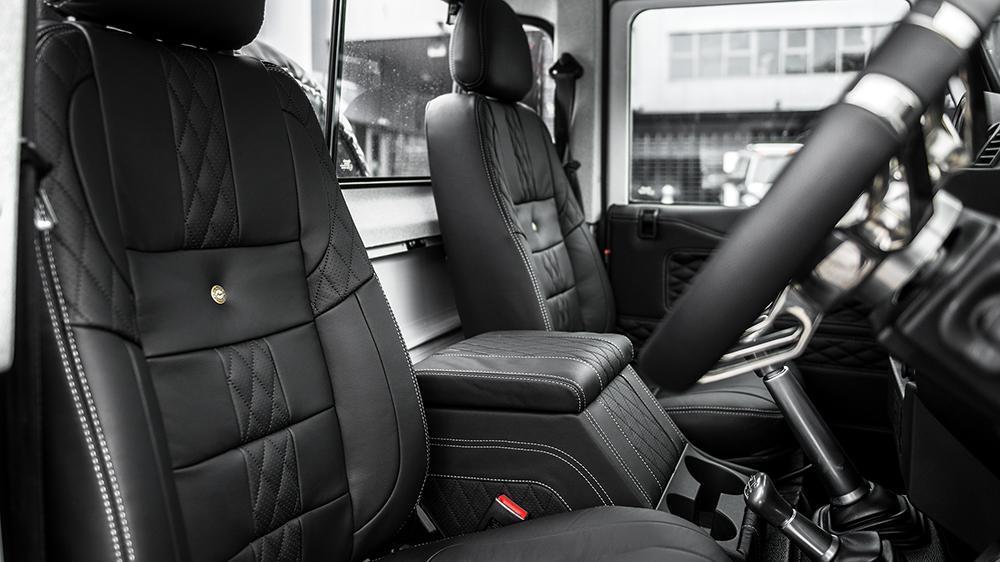 Defender 110 (1991-2016) Pickup 2 Seats Comfort Leather Interior - Image 2