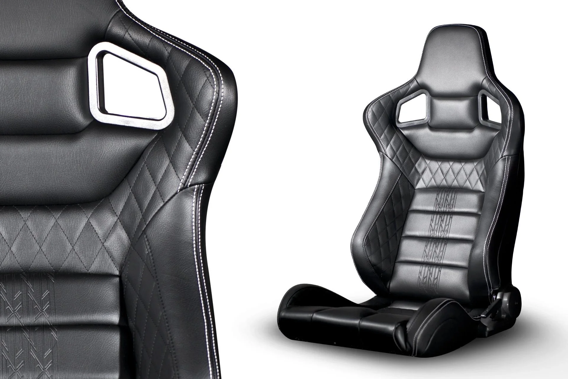 Land Rover Defender 110 (1991-2016) Vegan Leather GTB Sport Seats