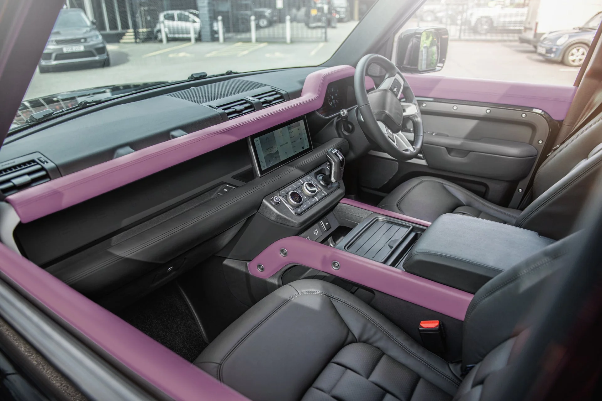 Land Rover Defender 110 (2020 Onwards) Environment 2: Upper and Lower Volcanic Pink Interior