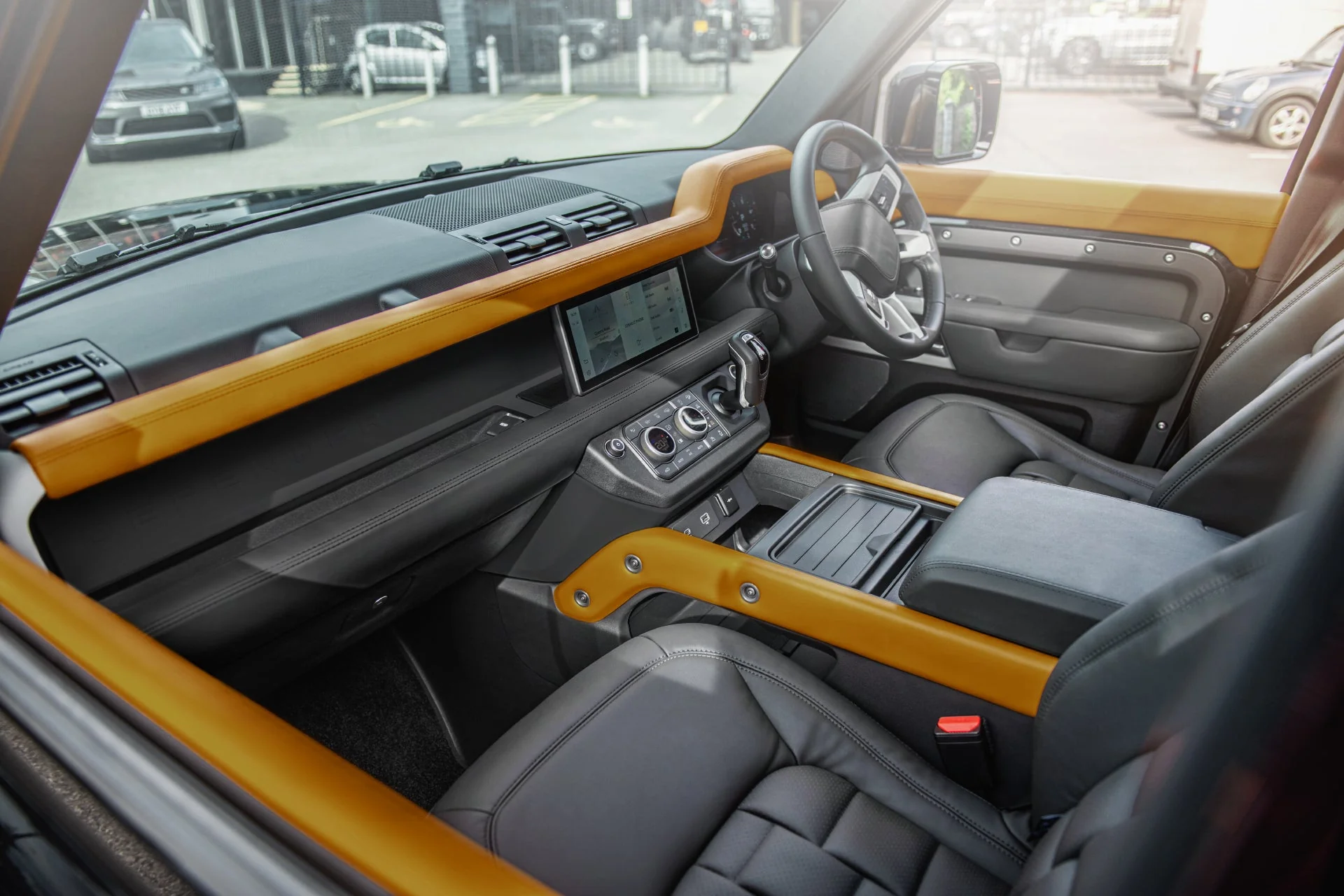 Land Rover Defender 110 (2020 Onwards) Environment 2: Upper and Lower Volcanic Yellow Interior