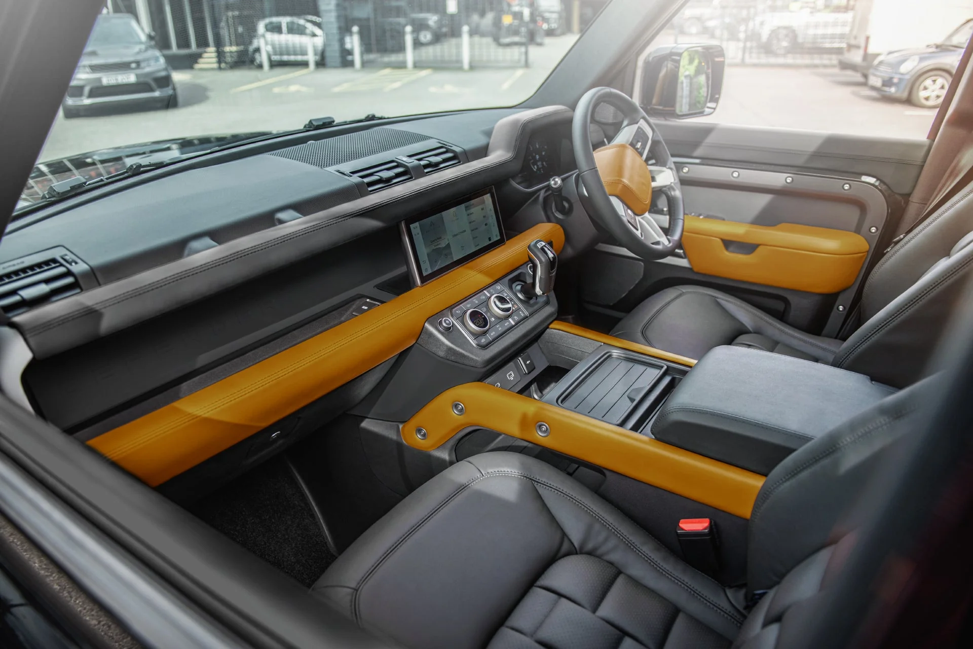 Land Rover Defender 110 (2020 Onwards) Environment 3: Middle and Lower Volcanic Yellow Interior