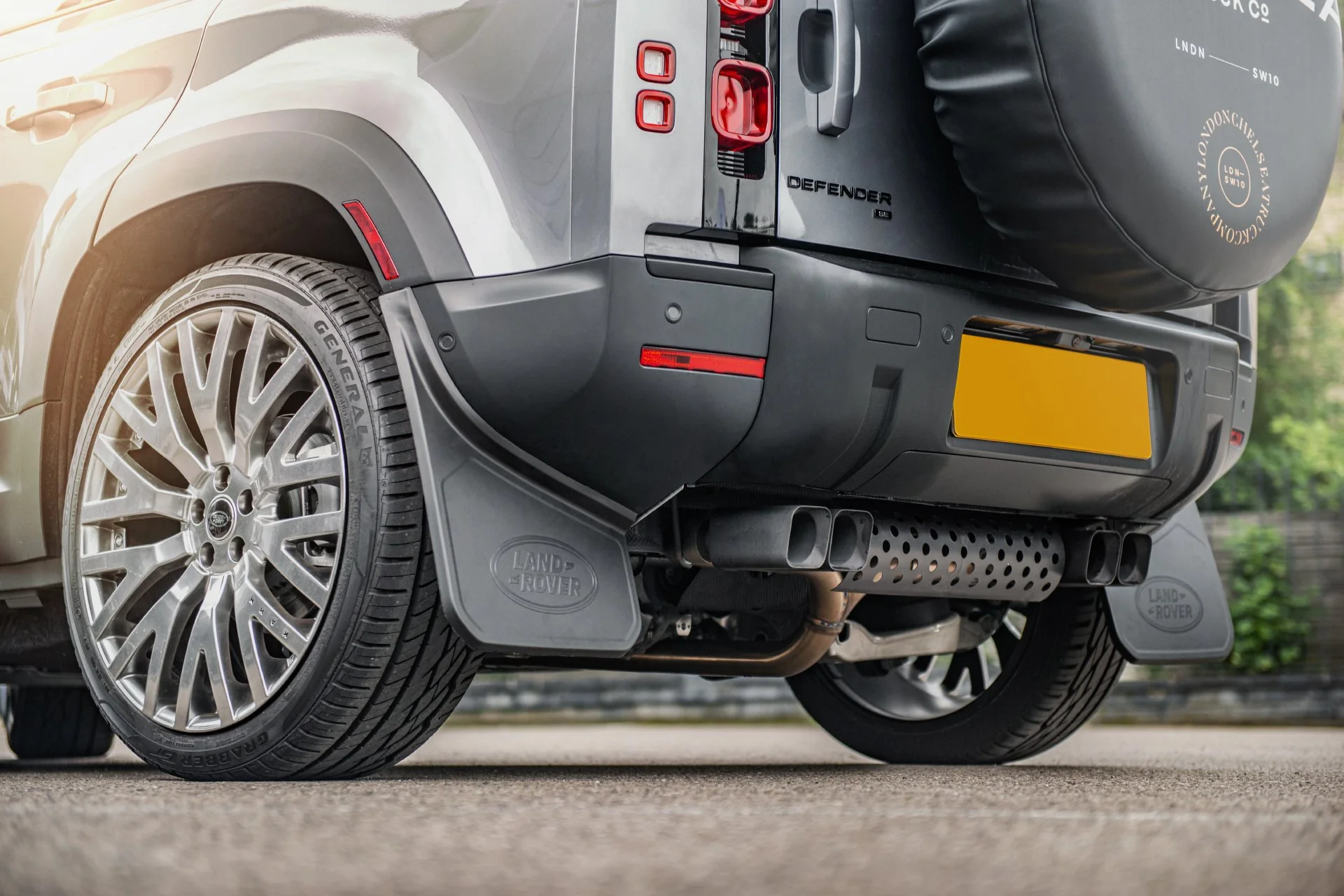 Land Rover Defender 110 - 2.0 Petrol (2020 Onwards) Quad Exhaust System - Image 5