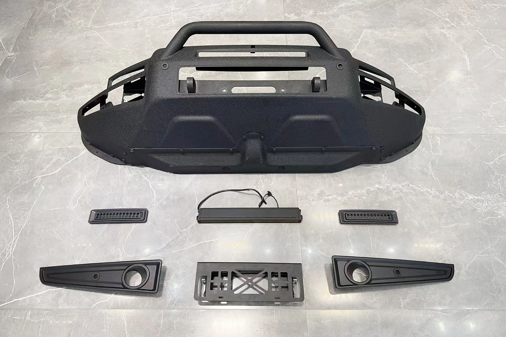 Land Rover Defender (2020 Onwards) Expedition Front Bumper with Intergrated A Bar - Image 11