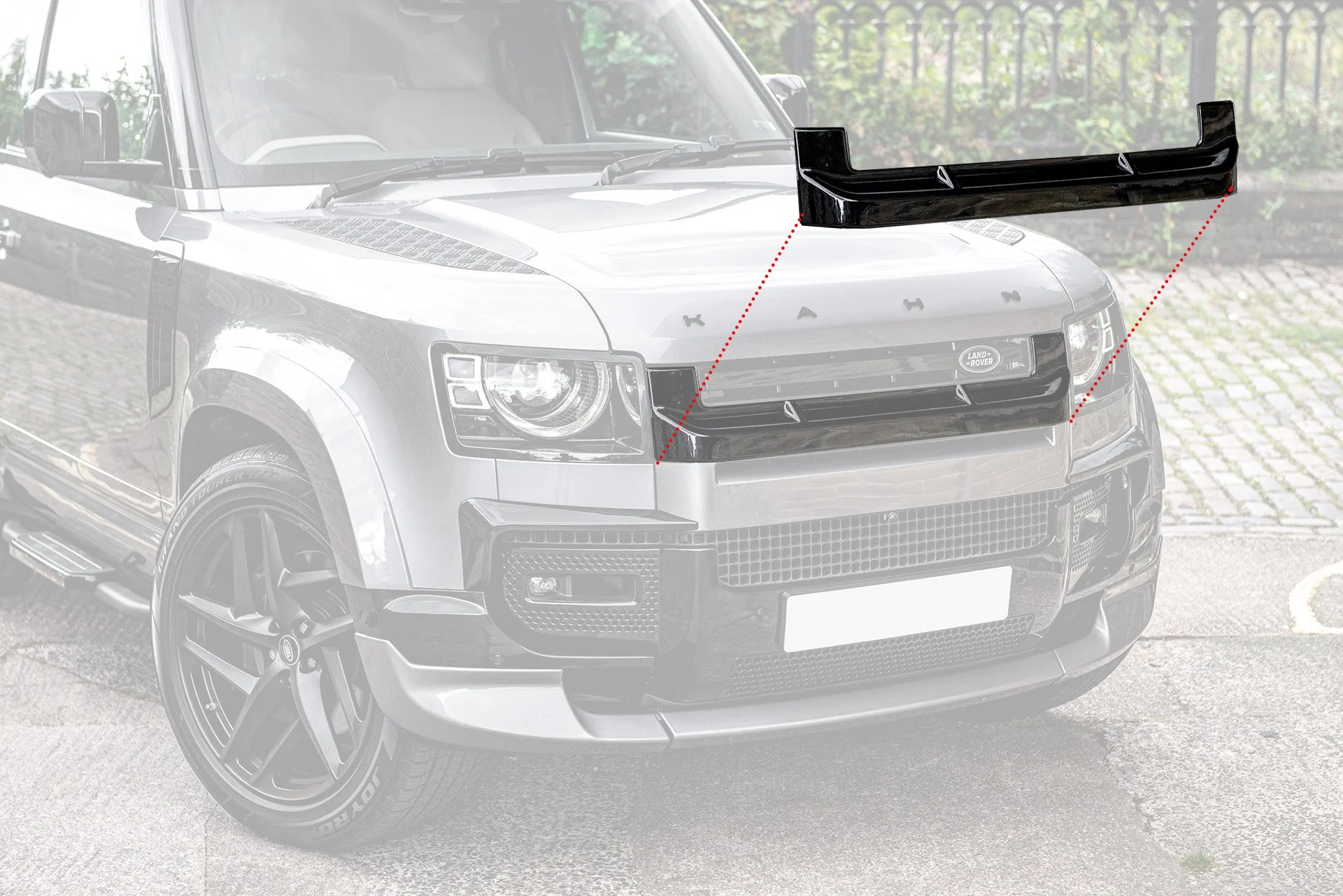 Land Rover Defender (2020 Onwards) Grille Mask - Image 2