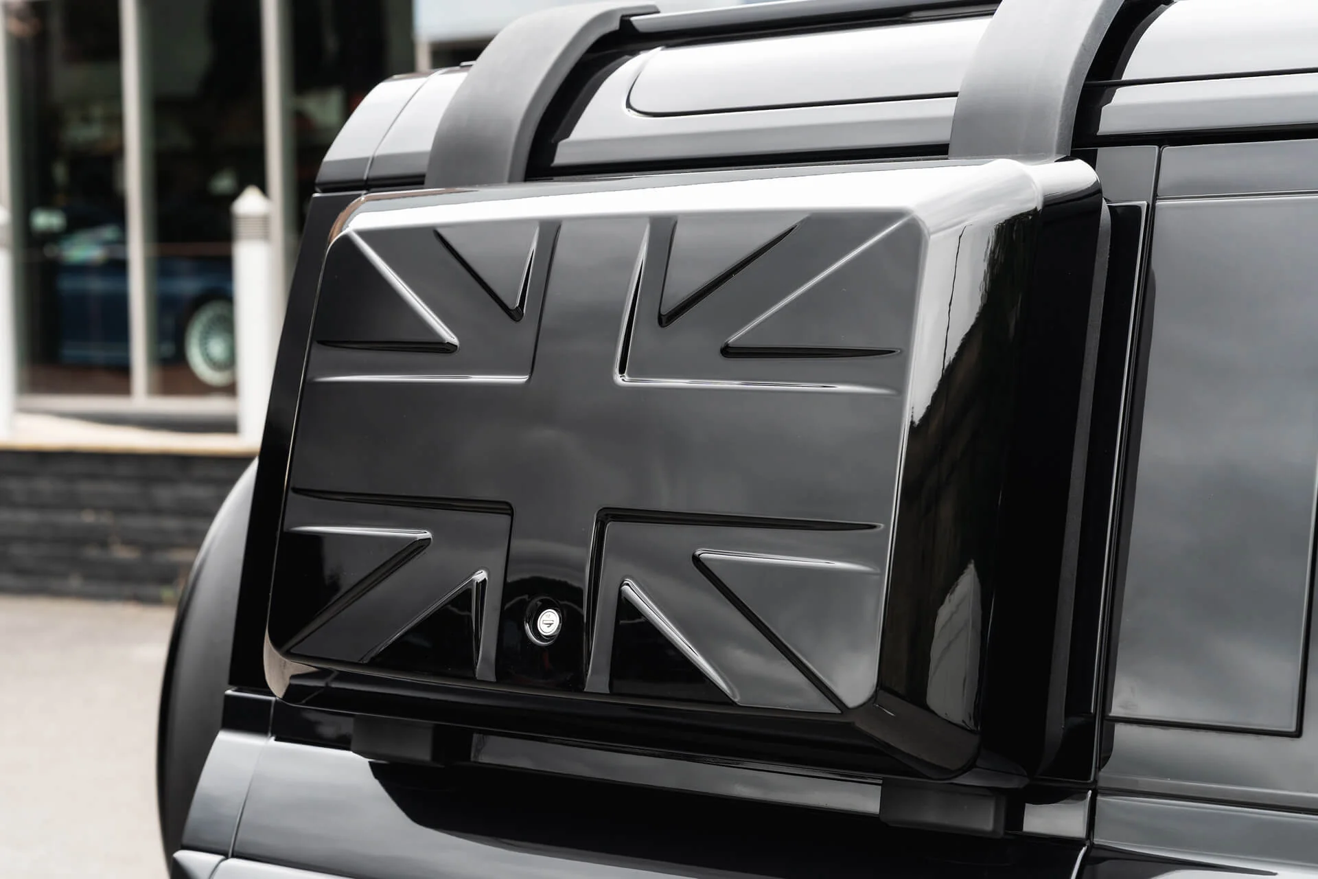 Land Rover Defender (2020 Onwards) Union Flag Side-mounted Storage Box