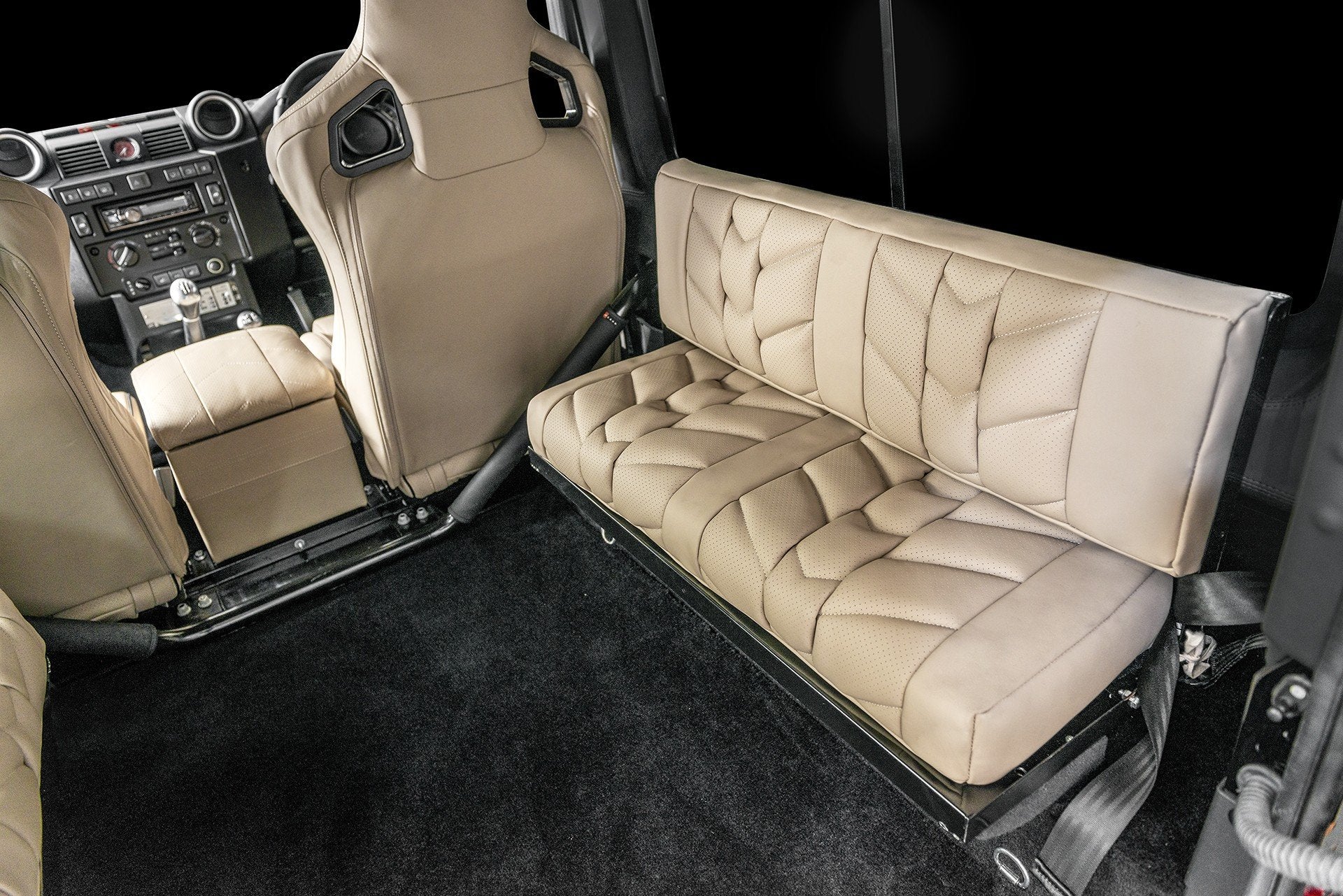 Land Rover Defender 90 (1991-2016) 6 Seat Conversion Sport Leather Interior - Image 9