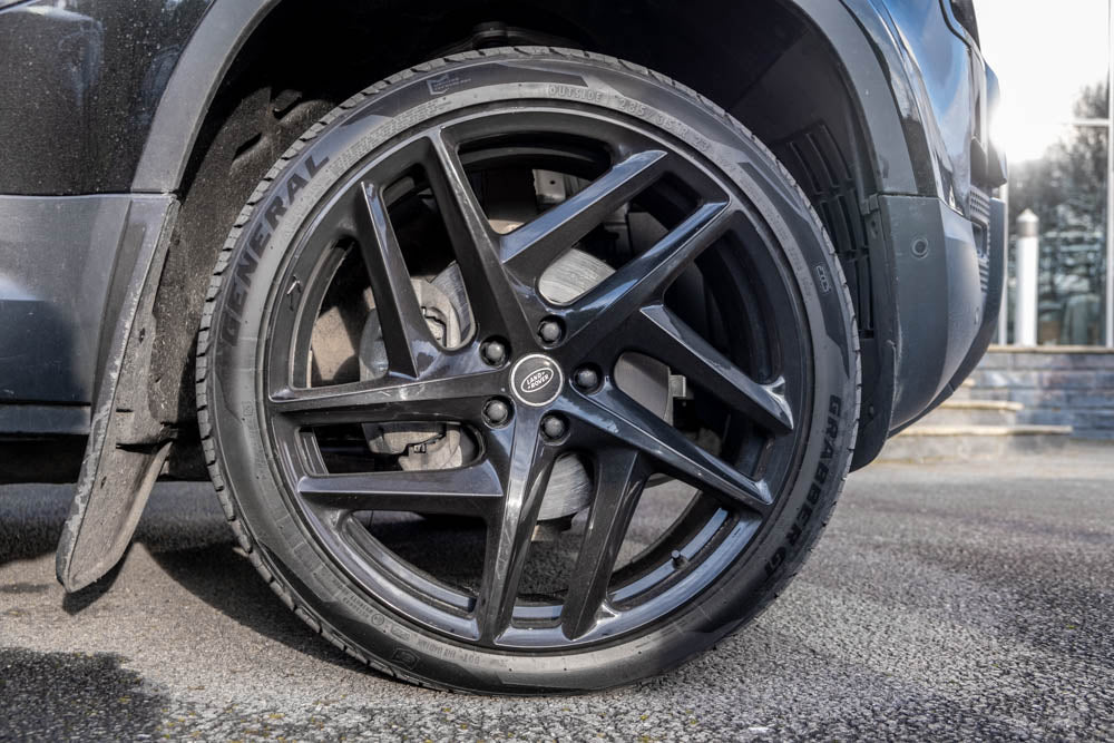 Land Rover Defender Gloss Black Type 52 23' Alloy Wheels & Tyres Set Of 5 - Image 5