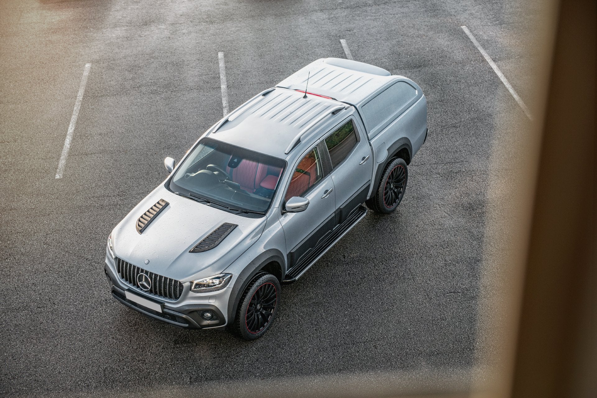 Mercedes X-Class (2019 Onwards) RS Light Alloy Wheels with Red Stripe - Image 47