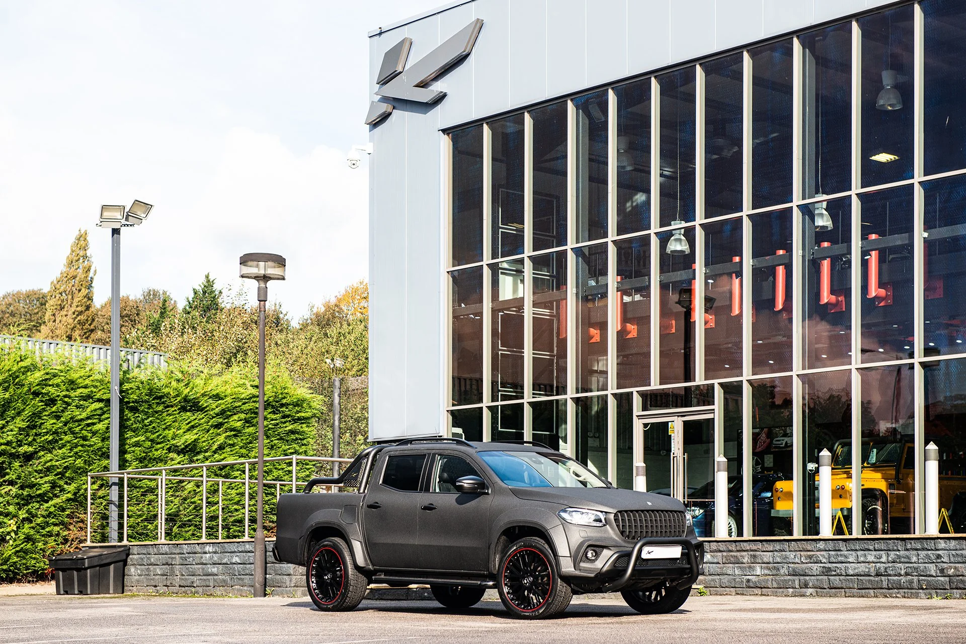 Mercedes X-Class (2019 Onwards) Front Bumper A-Bar in Black - Image 4