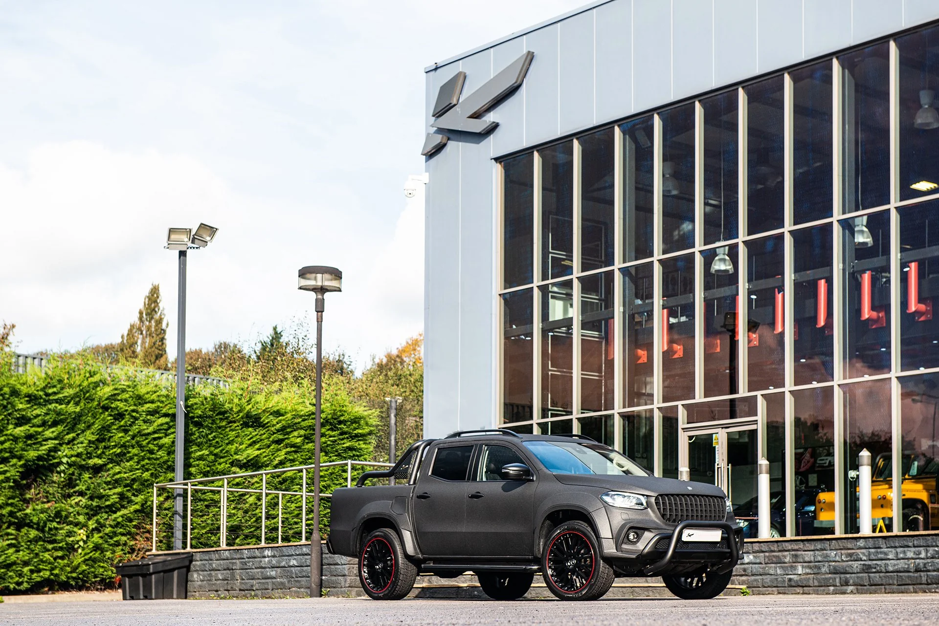 Mercedes X-Class (2019 Onwards) Front Bumper A-Bar in Black - Image 5
