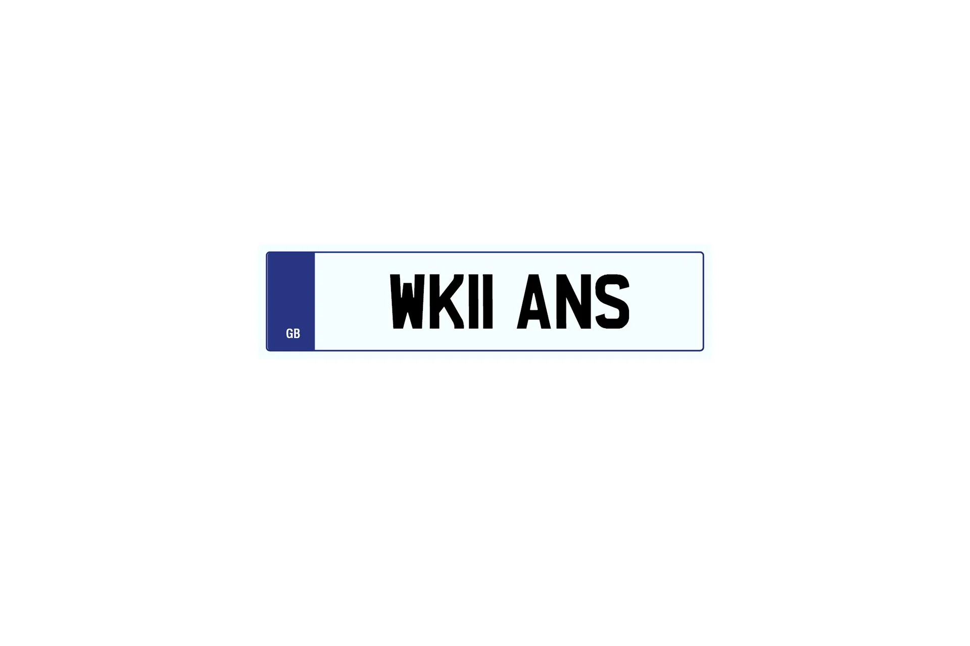 Private Plate WK11 ANS - Image 2