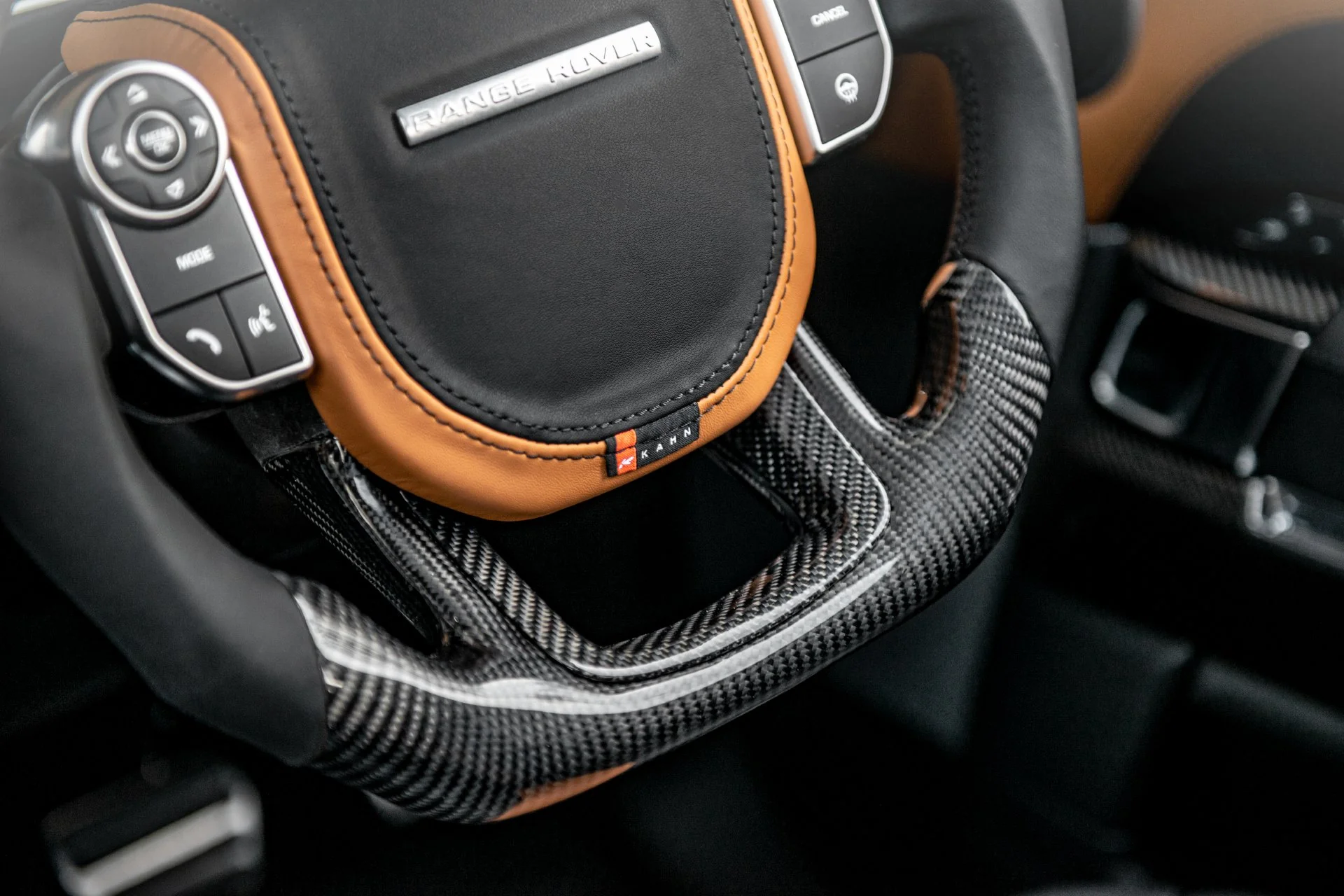 RANGE ROVER SPORT (2013-2018) Exposed Carbon Steering Wheel - Image 8