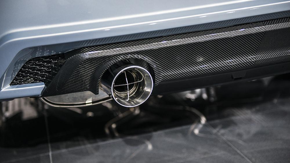 RANGE ROVER SPORT (2013-2018) LE Rear Diffuser Carbon Overlay