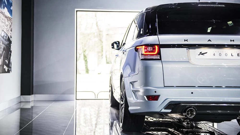 RANGE ROVER SPORT (2013-2018) LE Rear Diffuser Carbon Overlay - Image 2