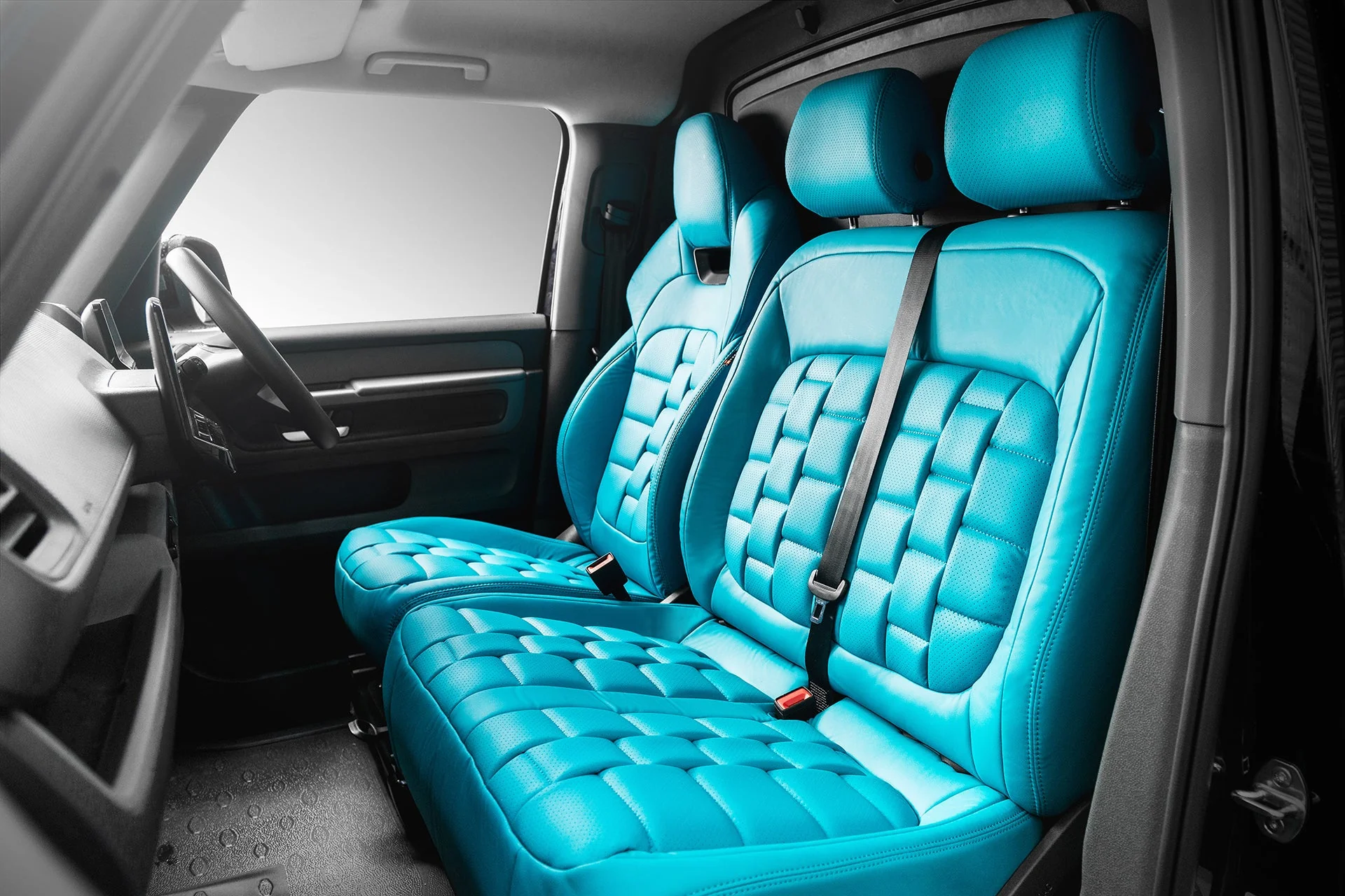 3D Modular Leather Interior Suitable for Volkswagen ID. Buzz (2022 Onwards) - Image 7
