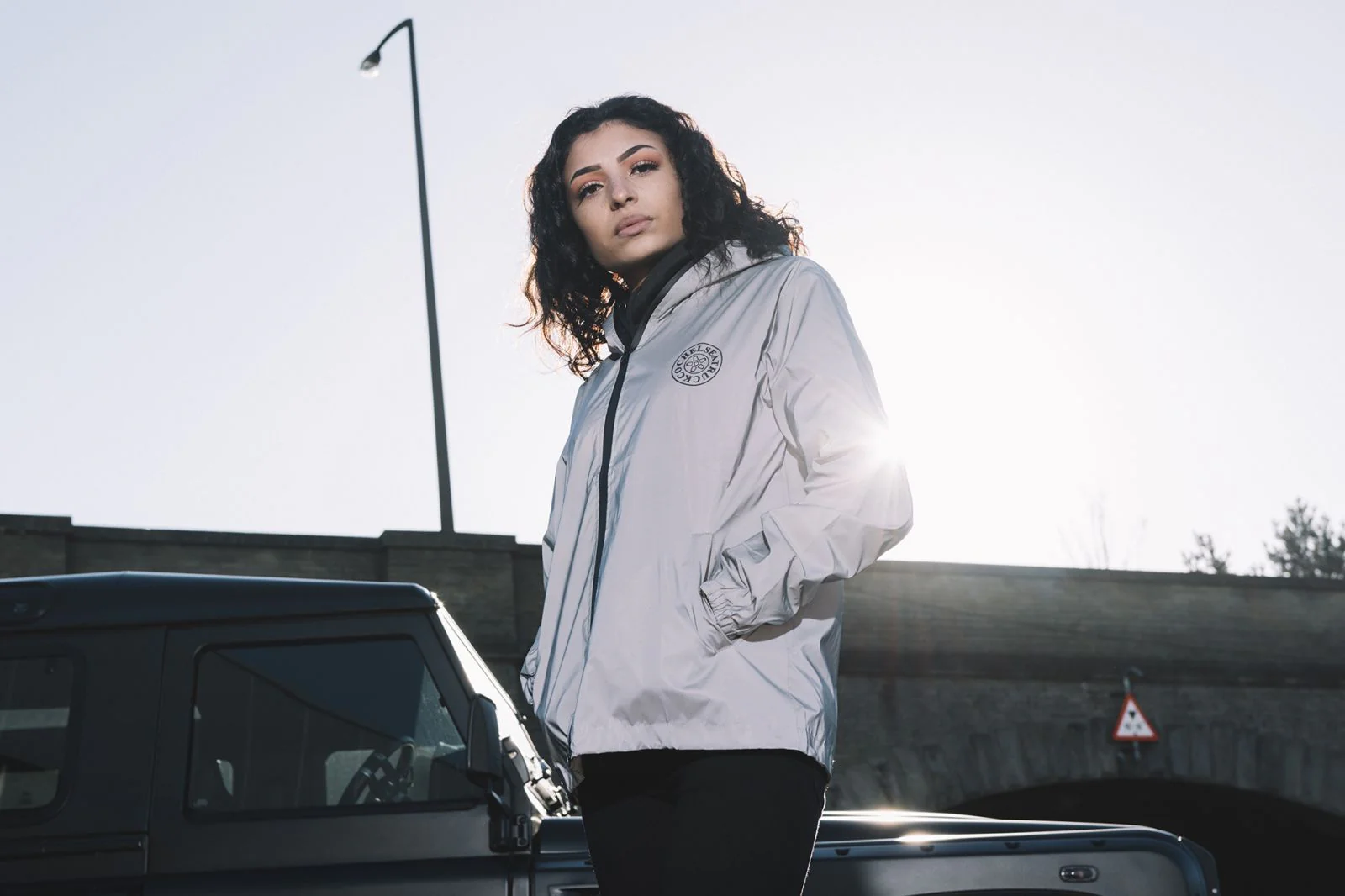 Women's Reflective Grey Jacket